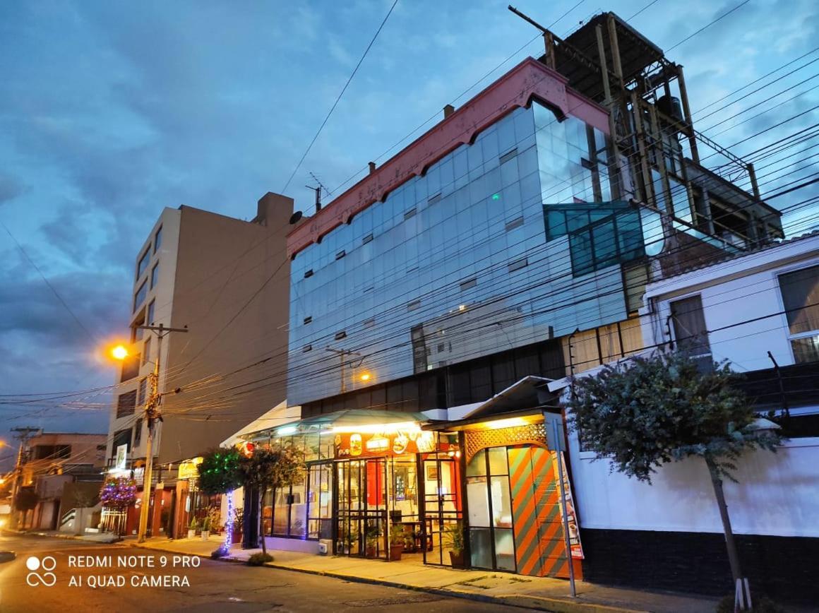 Gh Plaza Hotel Riobamba Buitenkant foto